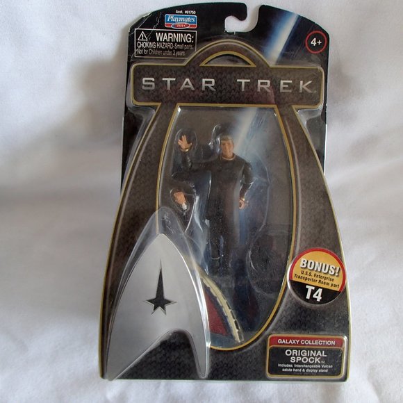 Star Trek Original Mr Spock Interchangeable Hand Display Stand Galaxy Collection - Picture 1 of 12